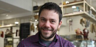 Ο Ευτύχης κατά τη διάρκεια των γυρισμάτων στην Κύπρο