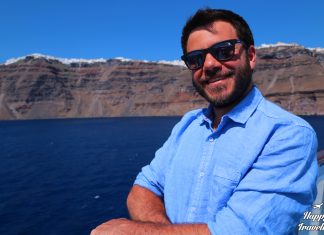 Ο Ευτύχης στην Σαντορίνη