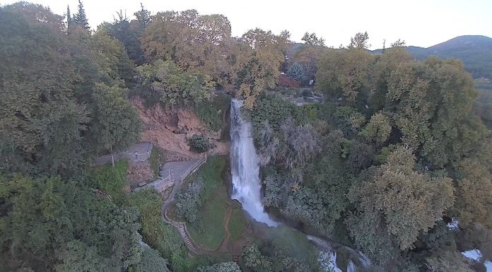 Drone: Οι καταρράκτες της Έδεσσας από ψηλά