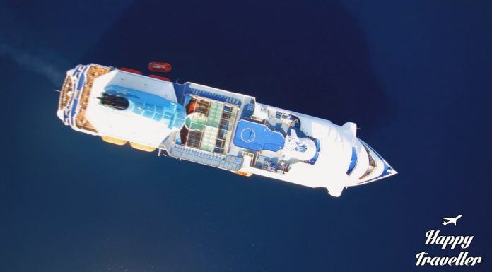 Drone: Κρουαζιέρα στο Αιγαίο με το πλοίο της Celestyal Cruises