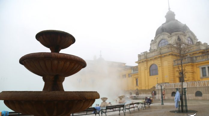 To szechenyi spa στην Βουδαπέστη