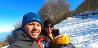 Ο Ευτύχης και η Ηλέκτρα στο χειμερινό Πήλιο