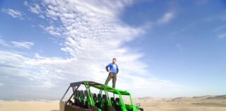 Ο Ευτύχης Μπλέτσας απολαμβάνει την έρημο του Περού