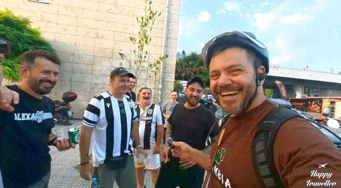 HT LIVE ΤΟΥΜΠΑ: Πέτυχε Παοκτσήδες Ο Ευτύχης με φίλαθλους του ΠΑΟΚ εξω από το στάδιο