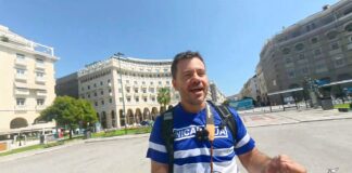 Ο Ευτύχης κάνει Live στο κέντρο της Θεσσαλονίκης