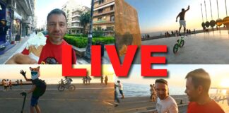Ο Ευτύχης κάνει live στο κέντρο της Θεσσαλονίκης