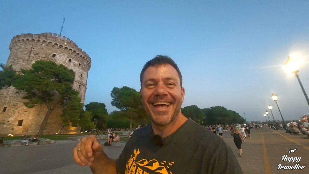 Ο Ευτύχης στην παραλία Θεσσαλονίκης 