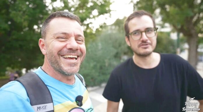 HT Live ΑΜΠΕΛΟΚΗΠΟΙ: Οι καλύτερες στιγμές Ο Ευτύχης με τον Θανάση στο κέντρο της πόλης πριν ξεκινήσουν για τους Αμπελόκηπους