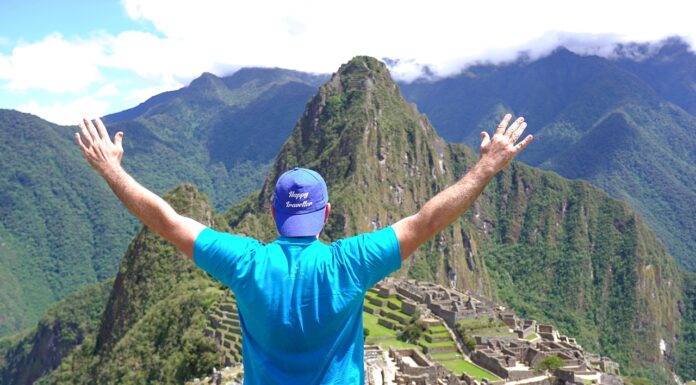 Ο Ευτύχης Μπλέτσας στο επιβλητικό Μάτσου Πίτσου