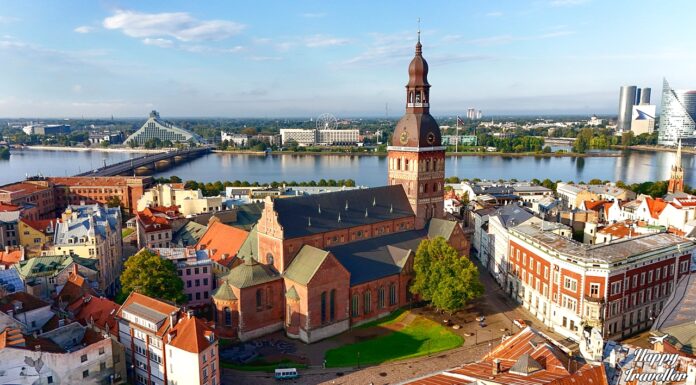 Πανοραμική λήψη της Ρίγα, Λετονία