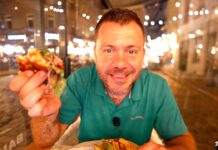 Ο Ευτύχης σε πολύ καλό εστιατόριο στη Ρίγα