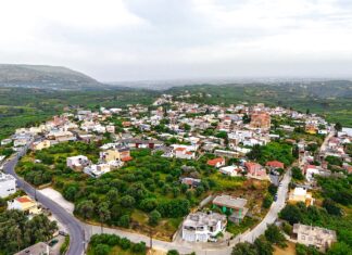 Η αφετηρία της ανάβασης προς τον Ψηλορείτη. Η Τύλισος