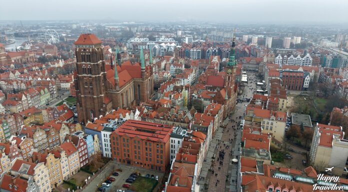 Το Γκντανσκ από ψηλά: η πόλη που ανεβαίνει στις λίστες των ταξιδιωτών.