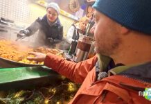 Πολωνικό bigos στο Γκντανσκ: Λάχανο με λουκάνικο στη χριστουγεννιάτικη αγορά του Γκντανσκ