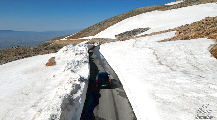 Ο ΕΥΤΥΧΗΣ ΠΕΤΥΧΕ ΧΙΟΝΙΑ ΣΤΟ ΛΙΒΑΝΟ: Και το κατέγραψε σε ένα εντυπωσιακό βίντεο!