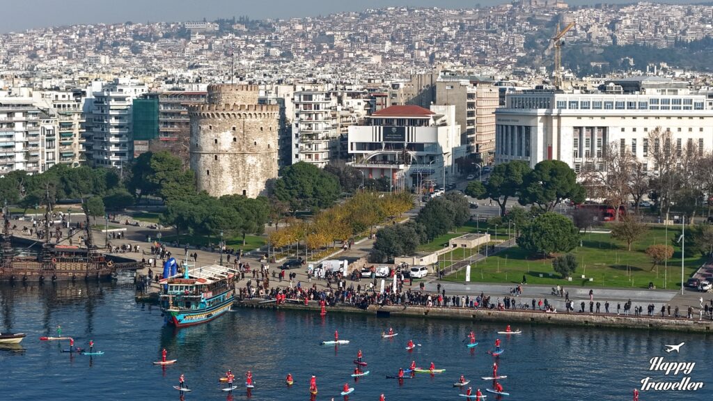 Βόλτα με πατίνι στην παραλιακή της Θεσσαλονίκης 