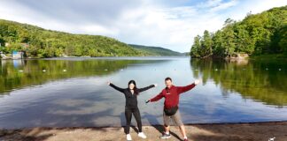 Ο Ευτύχης και η Ηλέκτρα στο Πάρκο Γκαντινό (Gatineau Park)