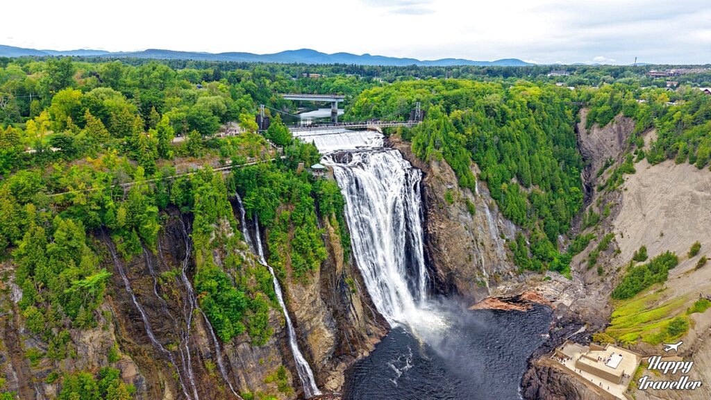 Επίσκεψη στους καταρράκτες Montmorency του Καναδά 