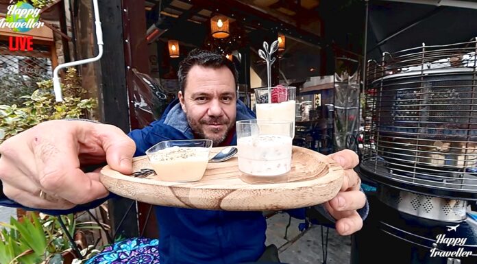 Δοκιμάζουμε ρυζόγαλο με μανιτάρι στην Αρναία Χαλκιδικής