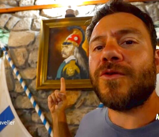 Ο Ευτύχης στο Λιμποβίσι, το χωριό του Θεόδωρου Κολοκοτρόνη