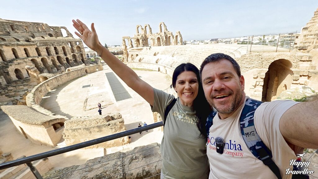 Ο Ευτύχης και η Ηλέκτρα στο Ελ Τζεμ της Τυνησίας