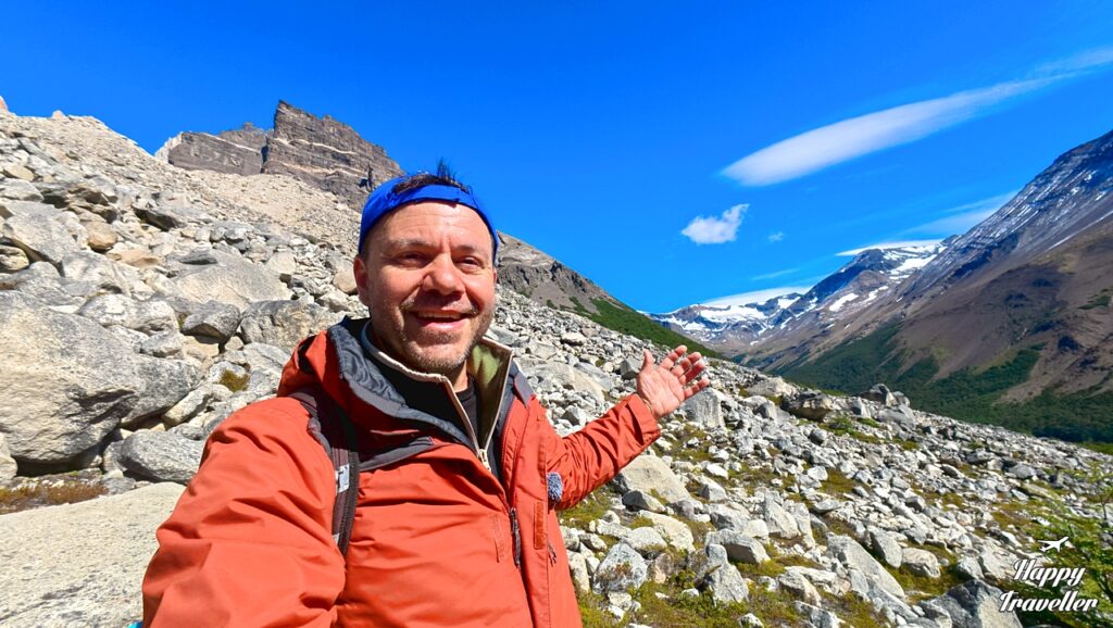 Ο Ευτύχης στο Εθνικό πάρκο Torres del Paine στην Παταγονία