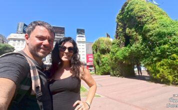 Ο Ευτύχης και η Ηλέκτρα στο χαρακτηριστικό ΒΑ του Μπουένος Άιρες