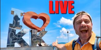 Ο Ευτύχης σε LIVE από Κότα Κιναμπαλου