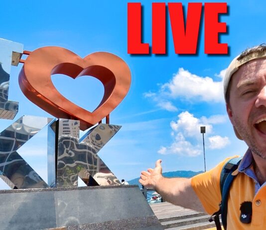Ο Ευτύχης σε LIVE από Κότα Κιναμπαλου
