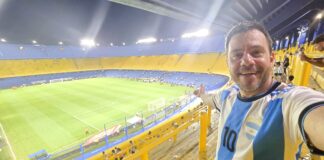 Ο Ευτύχης πήγε σε αγώνα με τον Μέσι στο εμβληματικό στάδιο LA BOMBONIERA