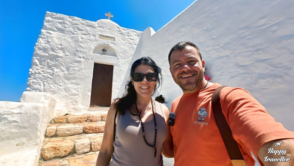 Ο Ευτύχης και η Ηλέκτρα στον Προφήτη Ηλία στην Πάτμο