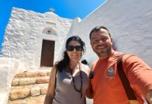 Ο Ευτύχης και η Ηλέκτρα στον Προφήτη Ηλία στην Πάτμο