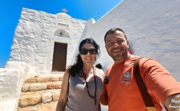 Ο Ευτύχης και η Ηλέκτρα στον Προφήτη Ηλία στην Πάτμο