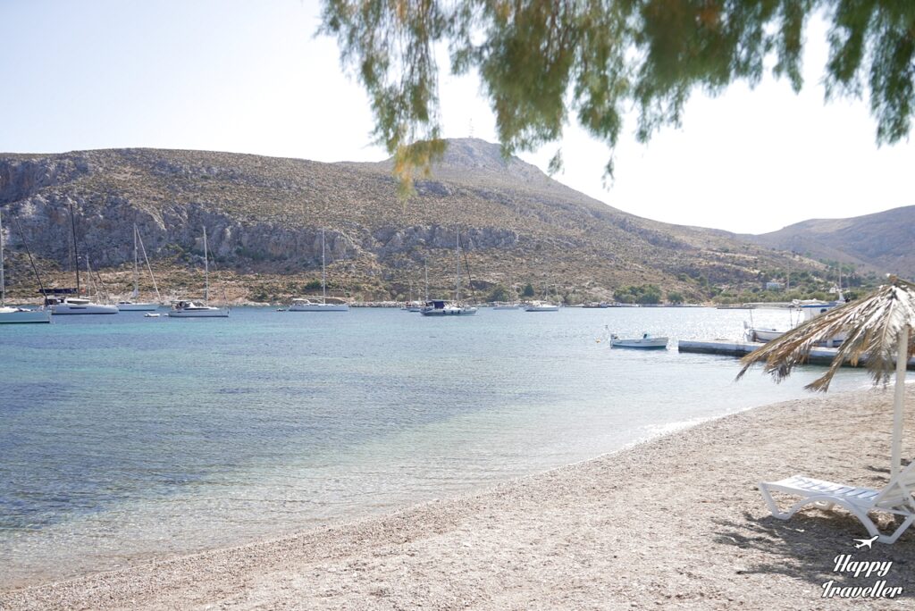 Οι παραλίες της Λέρου είναι όμορφες και ήσυχες.