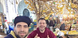 Ο Λεμονάς της Τύνιδας με τον Ευτύχη στην Τυνισία