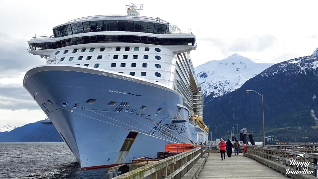 Το ANTHEM OF THE SEAS στο Skagway. 