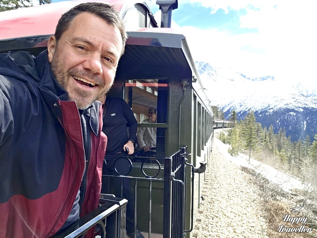 Ο Ευτύχης στο White Pass Railway της Αλάσκας 